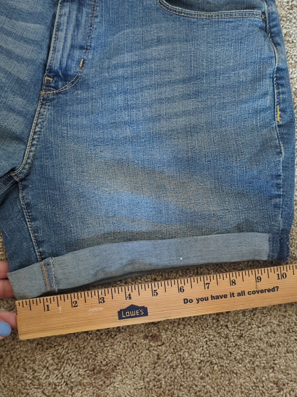 Signature by Levi Strauss Shorts Size 8 - W29 - Picture 10 of 11